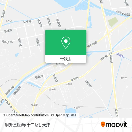 润升堂医药(十二店)地图