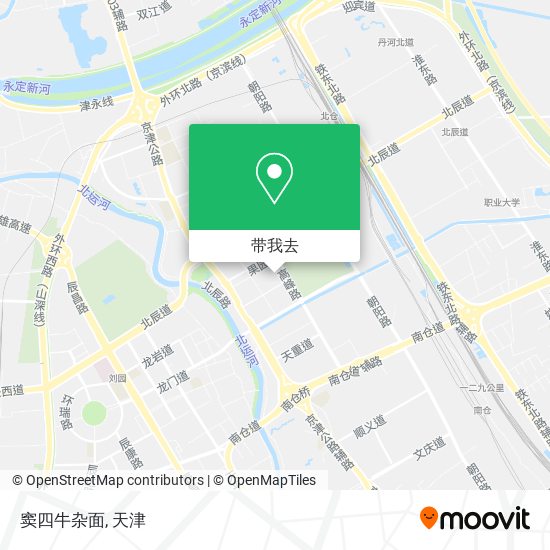 窦四牛杂面地图