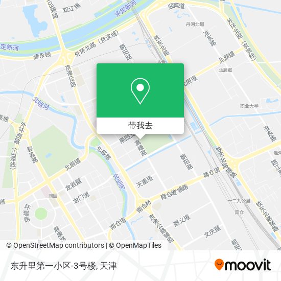 东升里第一小区-3号楼地图