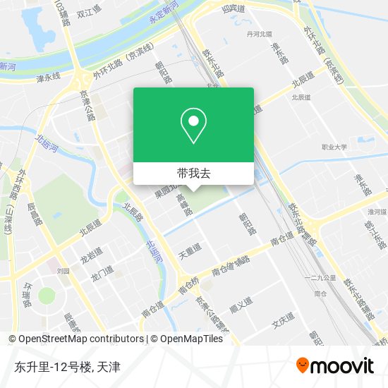 东升里-12号楼地图