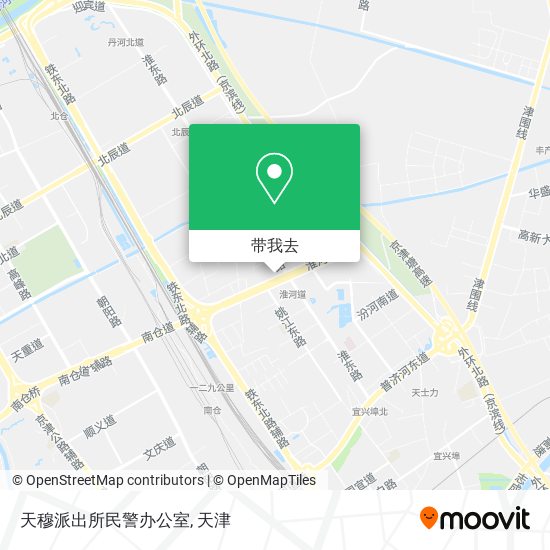 天穆派出所民警办公室地图