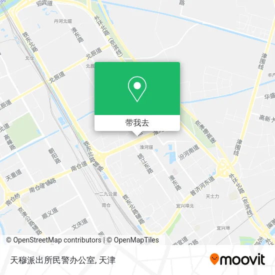 天穆派出所民警办公室地图