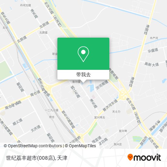 世纪荔丰超市(008店)地图