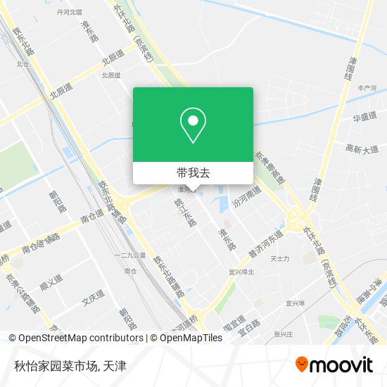 秋怡家园菜市场地图