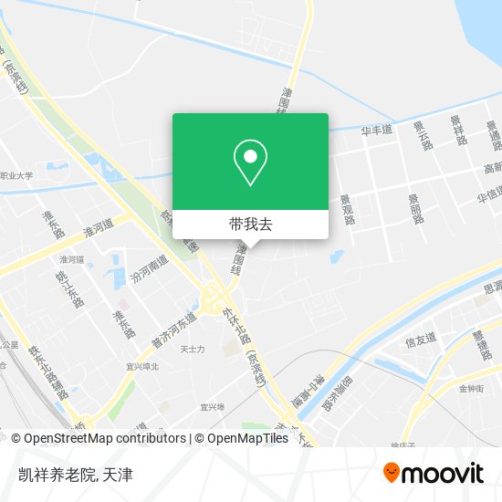 凯祥养老院地图