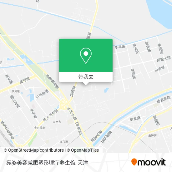宛姿美容减肥塑形理疗养生馆地图