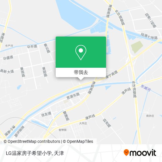 LG温家房子希望小学地图