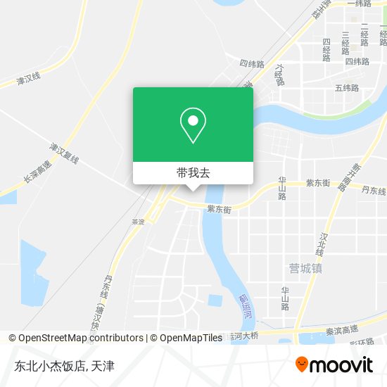 东北小杰饭店地图