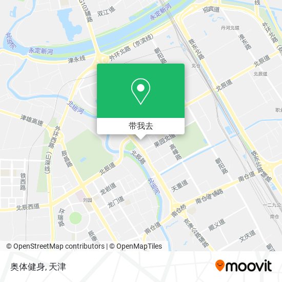 奥体健身地图