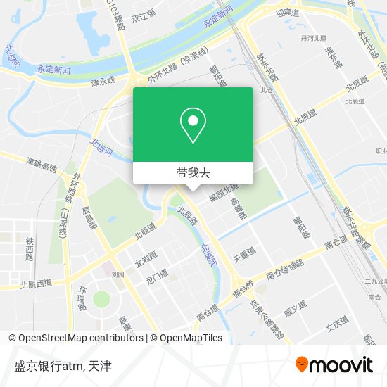 盛京银行atm地图