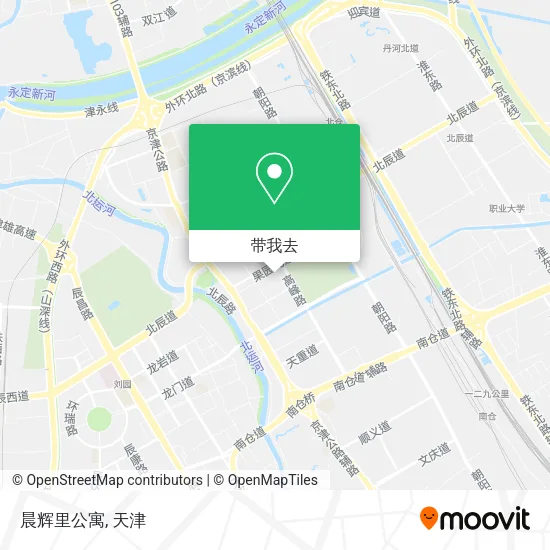 晨辉里公寓地图