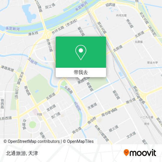 北通旅游地图