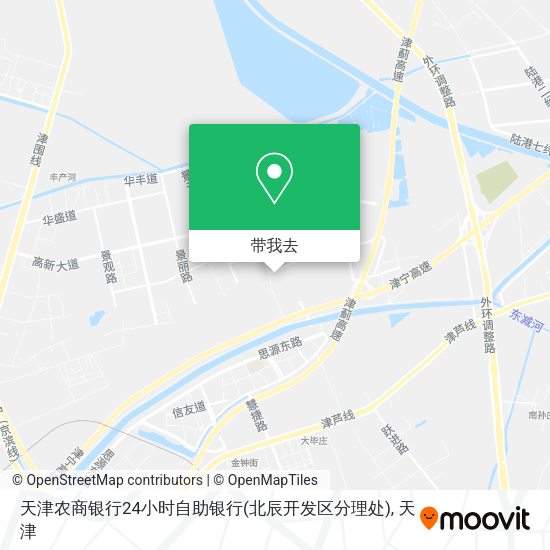 天津农商银行24小时自助银行(北辰开发区分理处)地图