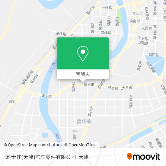 雅士佳(天津)汽车零件有限公司地图