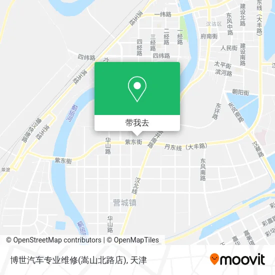 博世汽车专业维修(嵩山北路店)地图