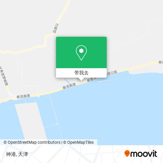 神港地图