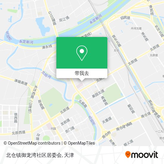 北仓镇御龙湾社区居委会地图