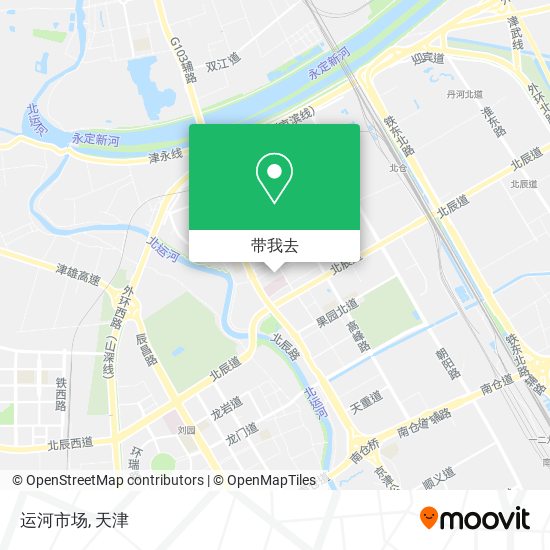 运河市场地图
