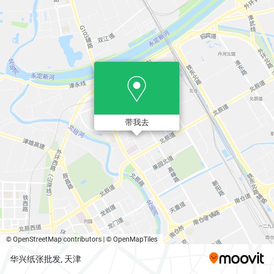 华兴纸张批发地图