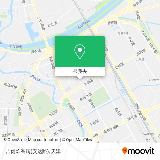 吉健炸香鸡(安达路)地图