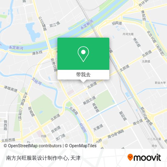 南方兴旺服装设计制作中心地图