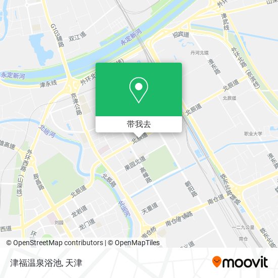 津福温泉浴池地图