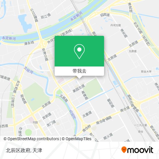 北辰区政府地图
