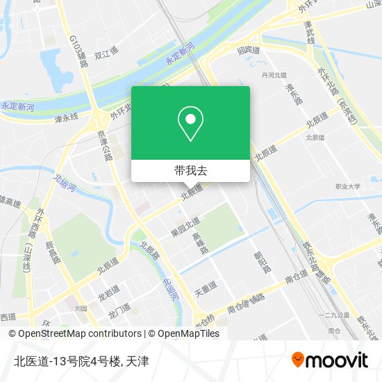 北医道-13号院4号楼地图
