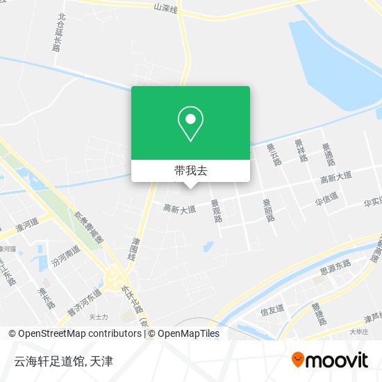 云海轩足道馆地图