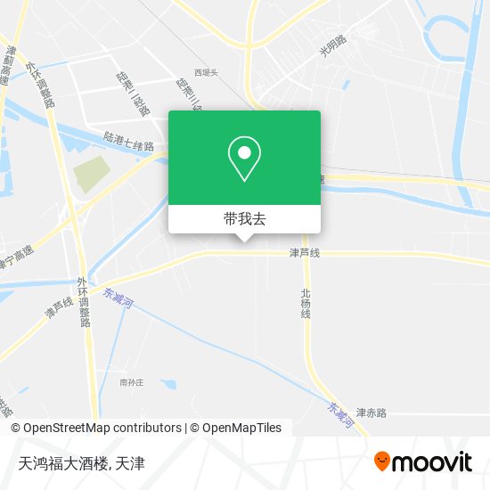 天鸿福大酒楼地图