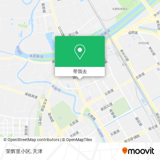 荣辉里小区地图