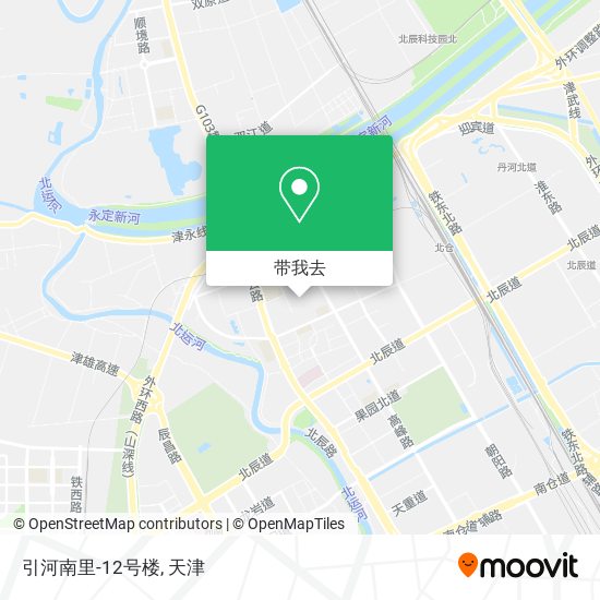 引河南里-12号楼地图