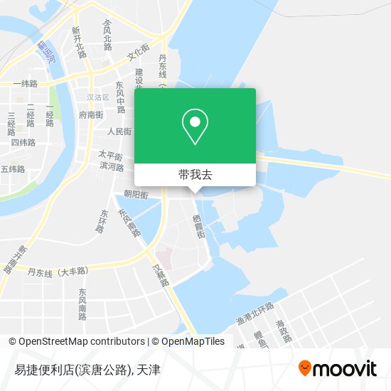 易捷便利店(滨唐公路)地图