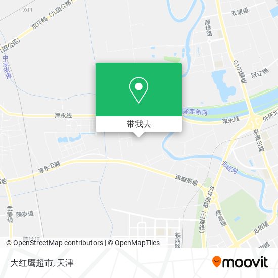 大红鹰超市地图