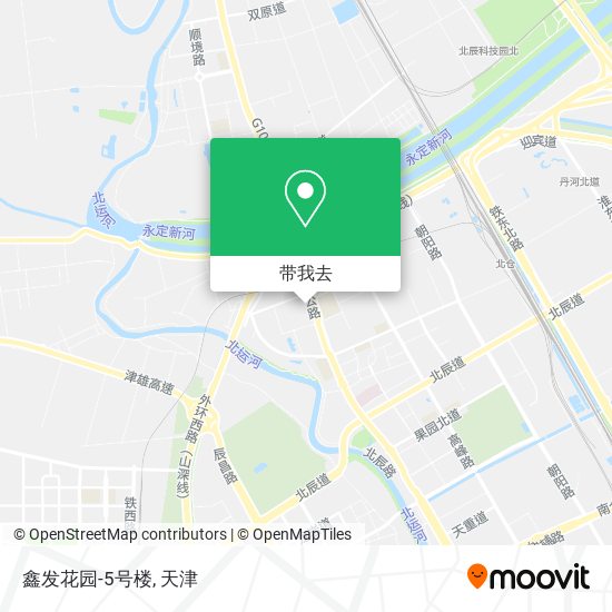 鑫发花园-5号楼地图