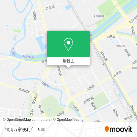 福润万家便利店地图