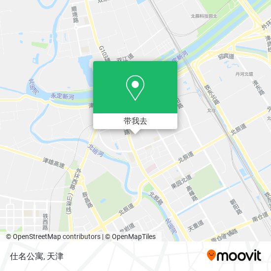 仕名公寓地图