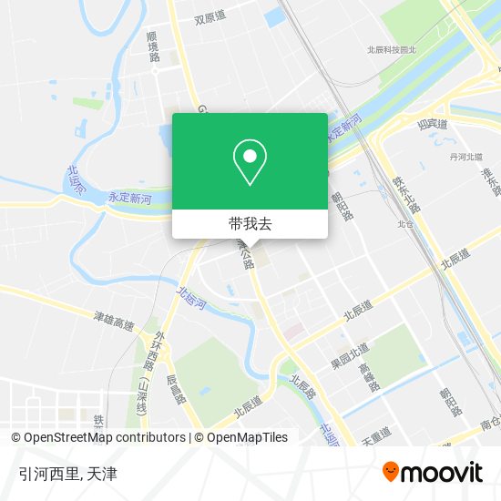 引河西里地图