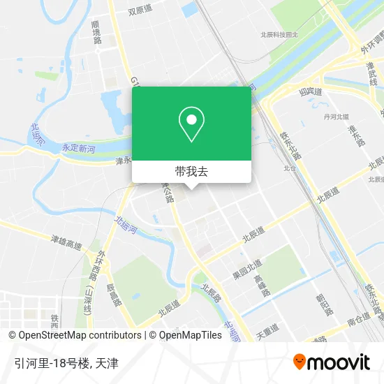 引河里-18号楼地图