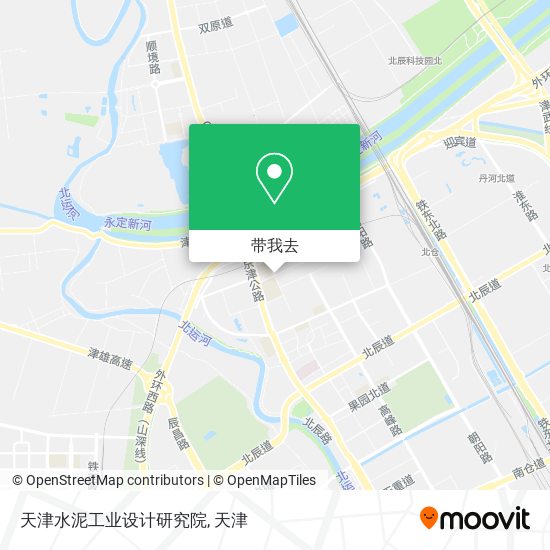 天津水泥工业设计研究院地图