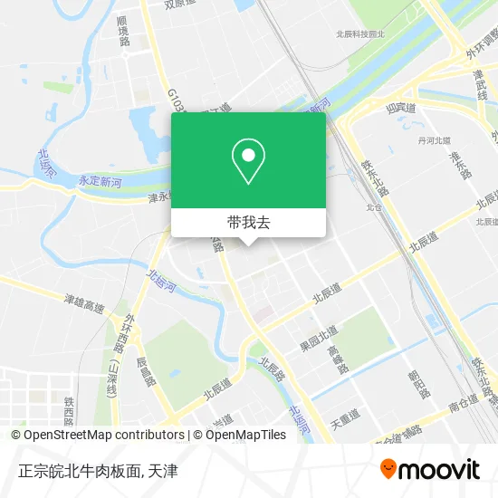 正宗皖北牛肉板面地图