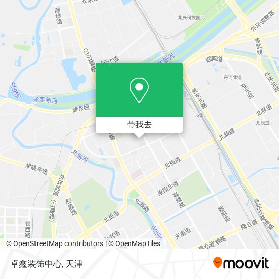 卓鑫装饰中心地图
