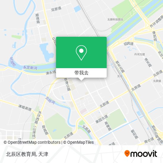 北辰区教育局地图