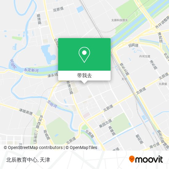 北辰教育中心地图
