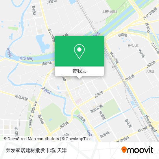 荣发家居建材批发市场地图