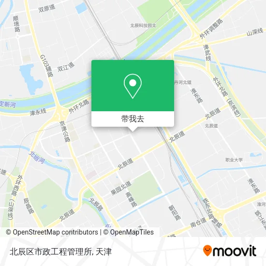 北辰区市政工程管理所地图