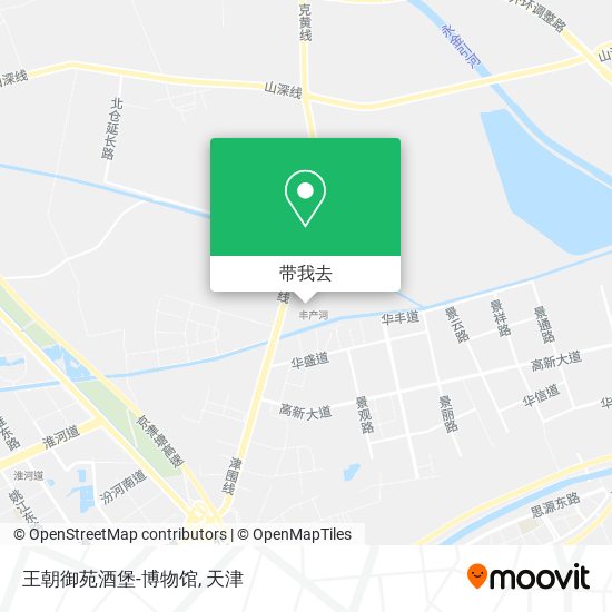 王朝御苑酒堡-博物馆地图