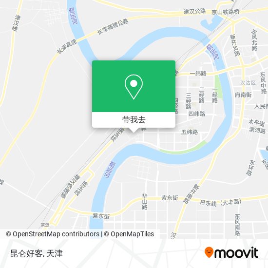 昆仑好客地图