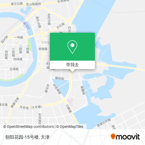 朝阳花园-15号楼地图