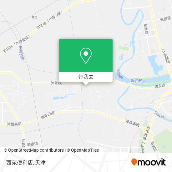 西苑便利店地图